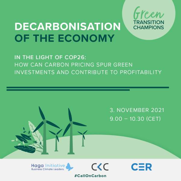 In the light of COP26: How can carbon pricing spur green investments and contribute to profitability